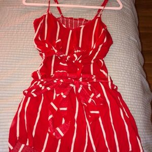 Two Piece Outfit when on looks like a Romper